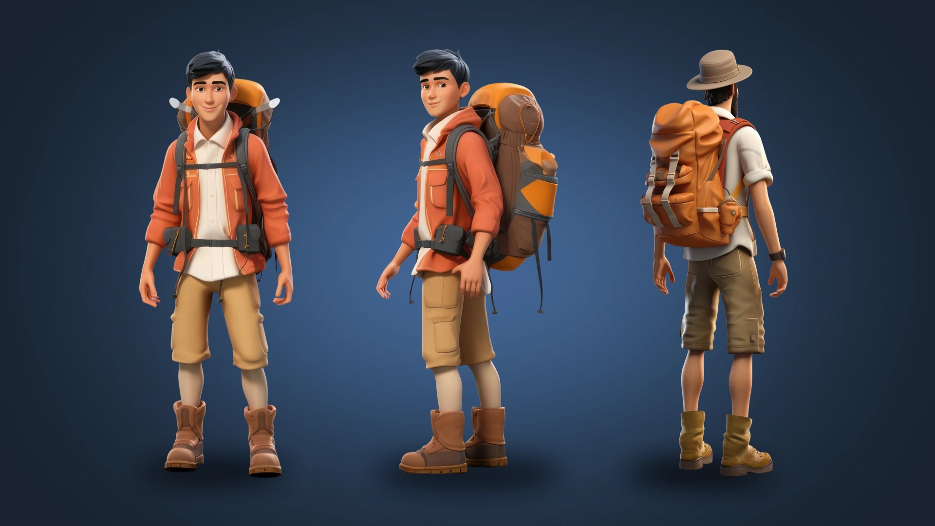 3D character