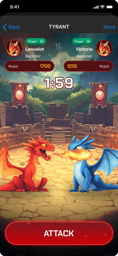 Dragon fight Telegram game 5